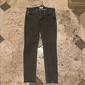 Hudson Jeans Women's Skinny Jeans - Dark Gray